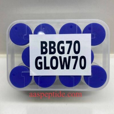 Glow  BPC-157 10mg+GHK-CU 50mg+TB500 10mg 70 mg*10vials Kit