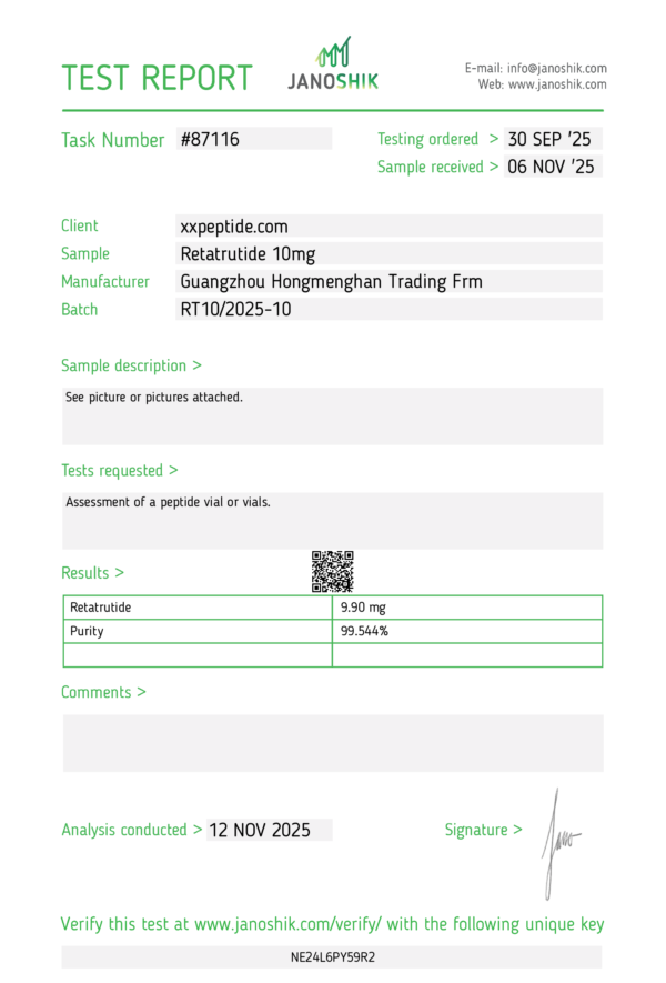 RT10 HMH Retatrutide 10mg