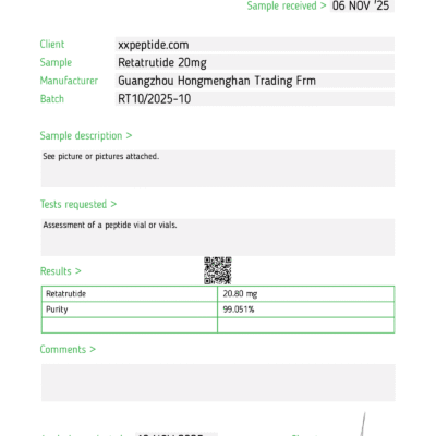 WYJCKF143UE60MHOVG5T Retatrutide 20mg